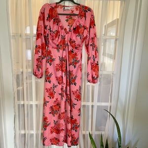 ASOS Maternity Satin Midi Dress, sz 6